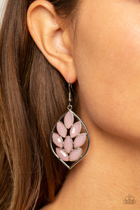 Paparazzi Glacial Glades - Pink Earring