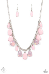 Fairytale Fortuity - Pink Necklace Paparazzi