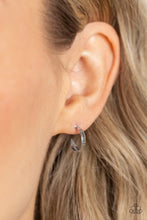 Load image into Gallery viewer, Paparazzi SMALLEST of Them All - Silver Tiny Hoop Earring
