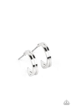 Load image into Gallery viewer, Paparazzi SMALLEST of Them All - Silver Tiny Hoop Earring
