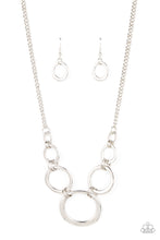 Load image into Gallery viewer, Paparazzi Short Circuit - Silver Necklace
