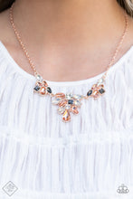 Load image into Gallery viewer, Completely Captivated - Rose Gold Necklace Paparazzi
