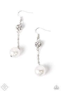 Paparazzi Nautical Nostalgia - Whites Pearl Earring