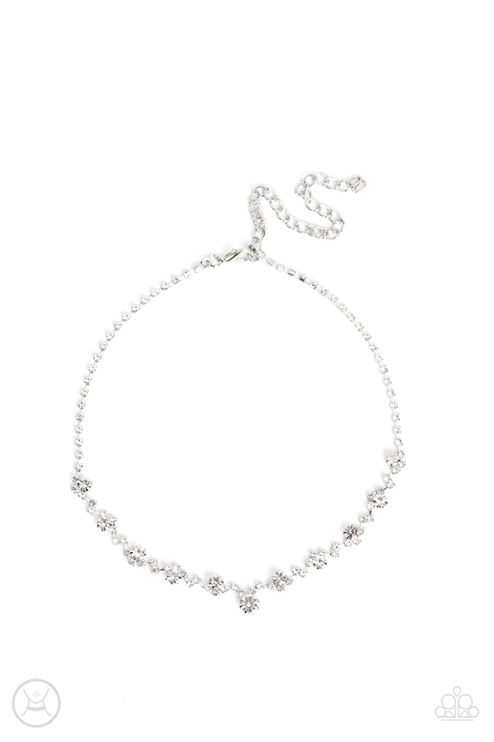 Paparazzi Regal Rebel - Silver Necklace