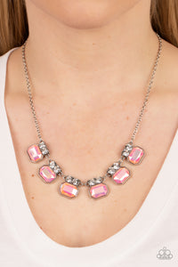 Paparazzi Interstellar Inspiration - Pink Necklace