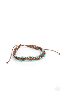 Paparazzi Cast a Wide Net - Blue Urban Bracelet