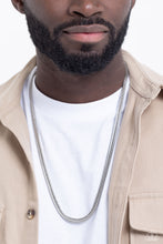 Load image into Gallery viewer, Paparazzi Downtown Defender - Silver Necklace
