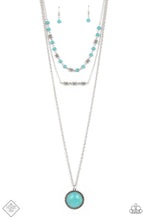 Load image into Gallery viewer, Paparazzi Sahara Symphony - Turquoise Necklace
