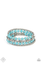 Load image into Gallery viewer, Paparazzi Road Trip Remix - Turquoise Bracelet
