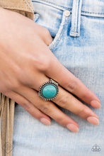 Load image into Gallery viewer, Paparazzi Mesa Mecca -Turquoise Ring
