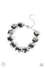 Load image into Gallery viewer, Mind-Blowing Bling - Silver Hematite Bracelet Paparazzi
