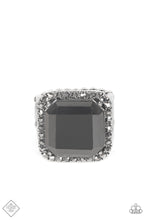 Load image into Gallery viewer, Slow Burn - Silver Hematite Ring Paparazzi
