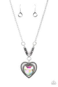 Heart Full of Fabulous - Multi "Life of the Party" Exclusive" Necklace Paparazzi