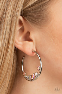 Paparazzi Attractive Allure - Orange Hoop Earring