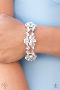 Paparazzi Beloved Bling - White Rhinestone Bracelet