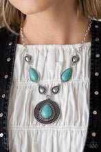 Load image into Gallery viewer, Paparazzi Saguaro Soul Trek - Turquoise Necklace
