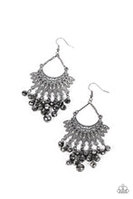 Load image into Gallery viewer, Paparazzi Chromatic Cascade - Black Earrings
