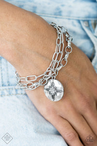 True North Twinkle - Silver Bracelet Paparazzi