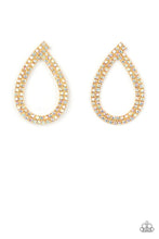 Load image into Gallery viewer, Paparazzi Diva Dust - Gold Earring
