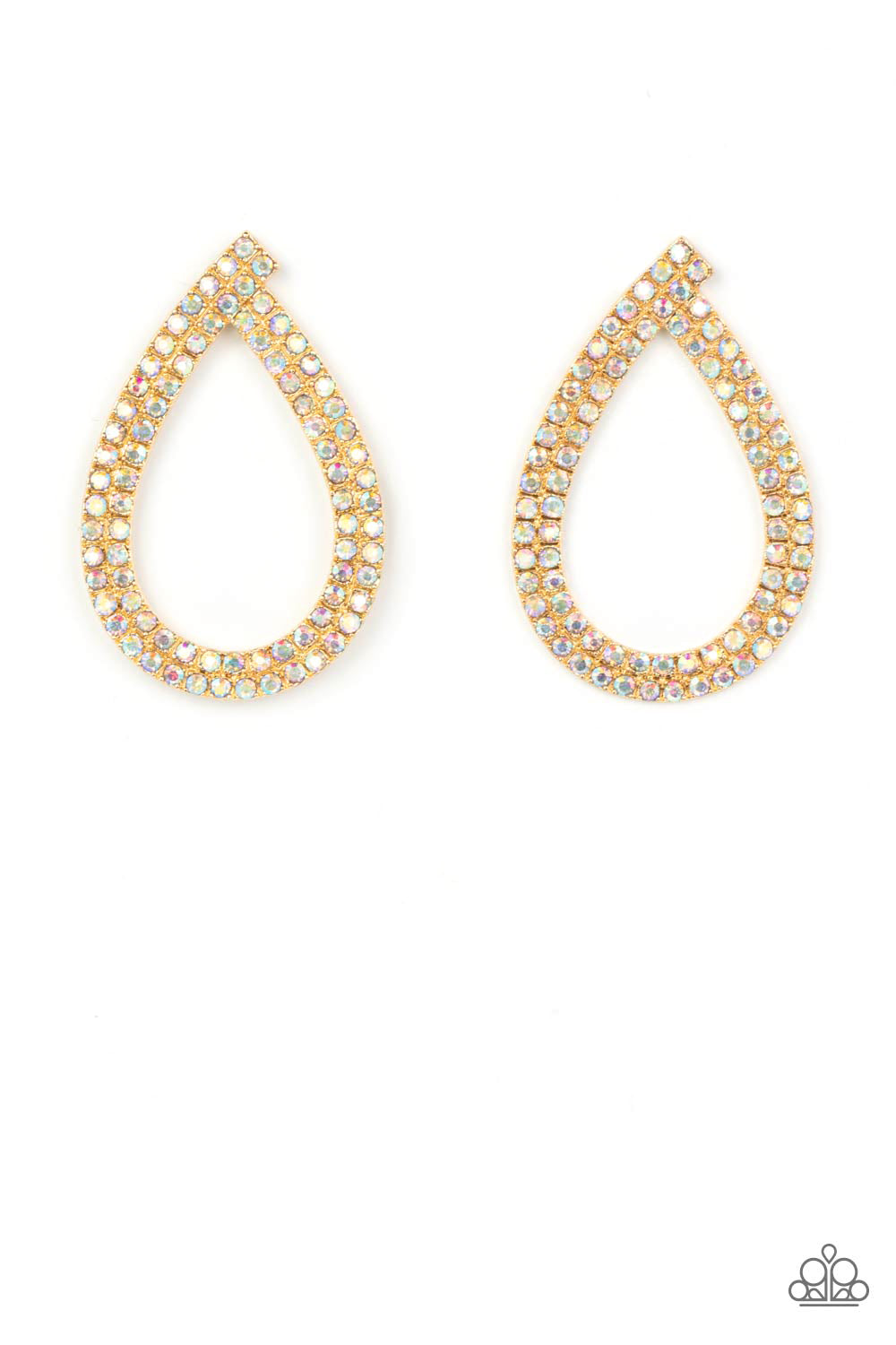 Paparazzi Diva Dust - Gold Earring