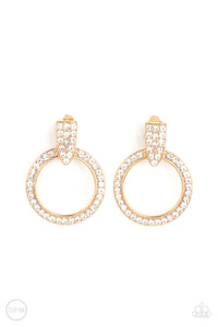 Paparazzi Sparkle at Your Service - Gold Earring