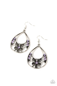 Paparazzi Meadow Marvel - Purple Earring