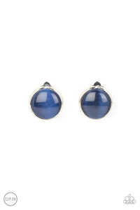 Paparazzi Cool Pools - Blue Clip On Earring