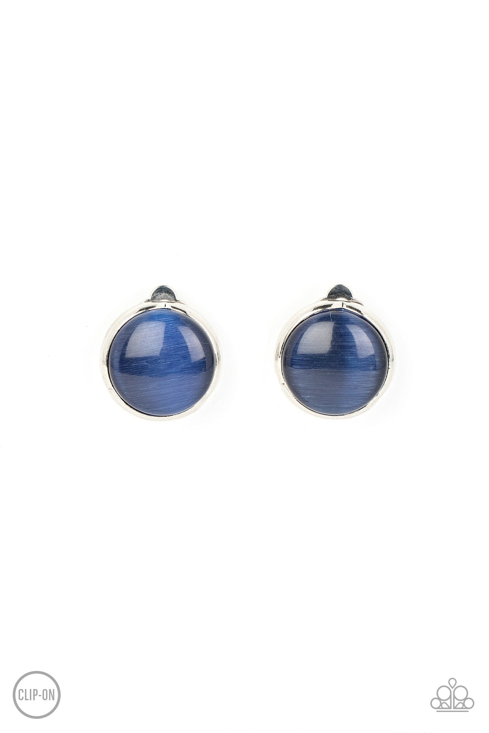 Paparazzi Cool Pools - Blue Clip On Earring