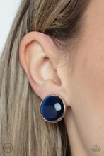 Load image into Gallery viewer, Paparazzi Cool Pools - Blue Clip On Earring
