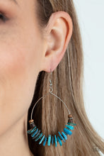 Load image into Gallery viewer, Paparazzi Hawaiian Kiss - Blue Earring
