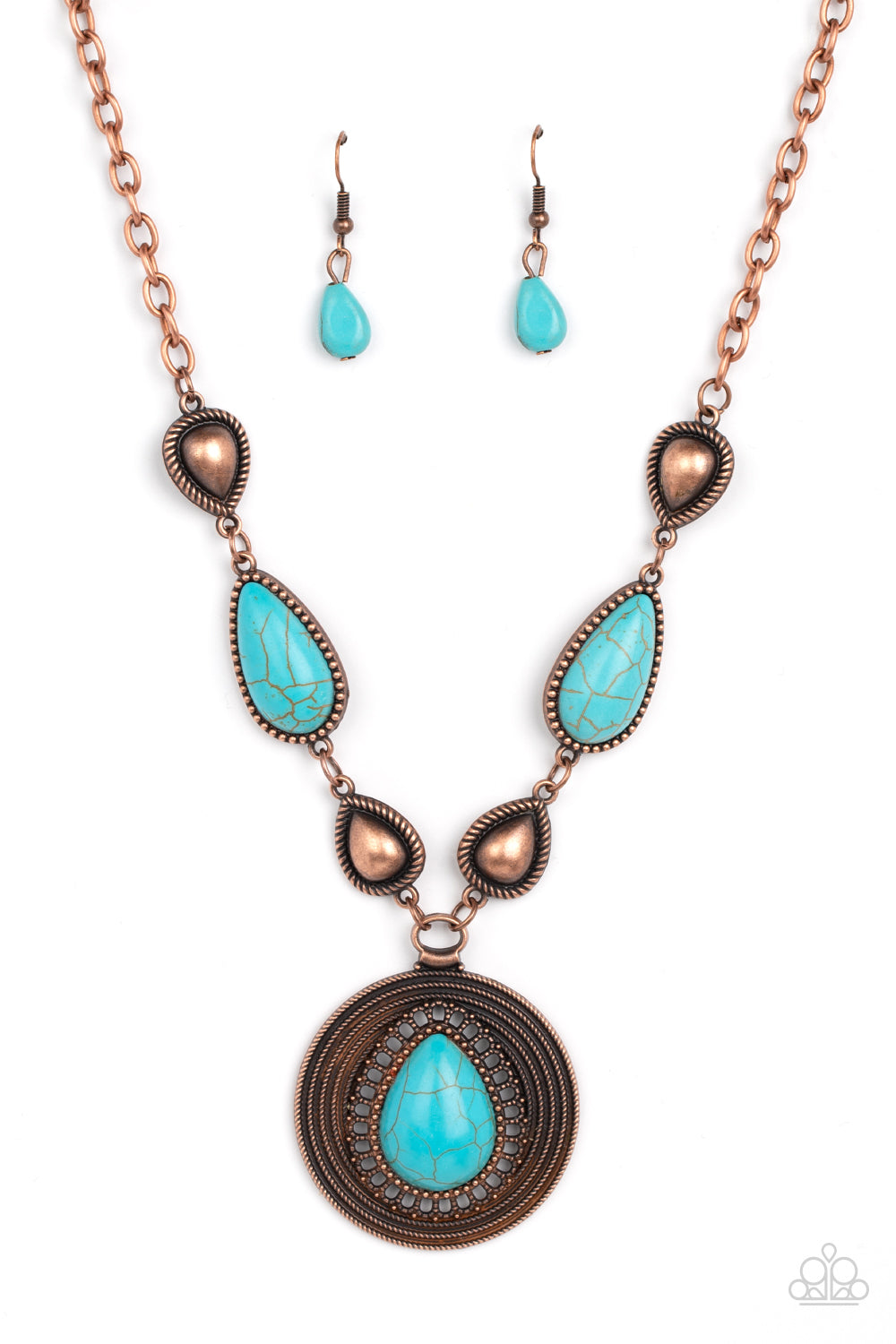 Paparazzi Saguaro Soul Trek - Copper Necklace