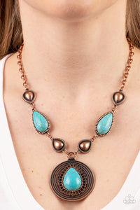 Paparazzi Saguaro Soul Trek - Copper Necklace