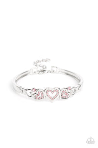 Paparazzi Seriously Smitten - Pink Bracelet