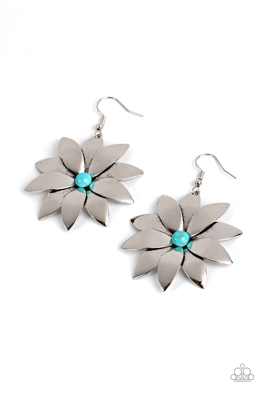 Paparazzi Pinwheel Prairies - Blue Earring