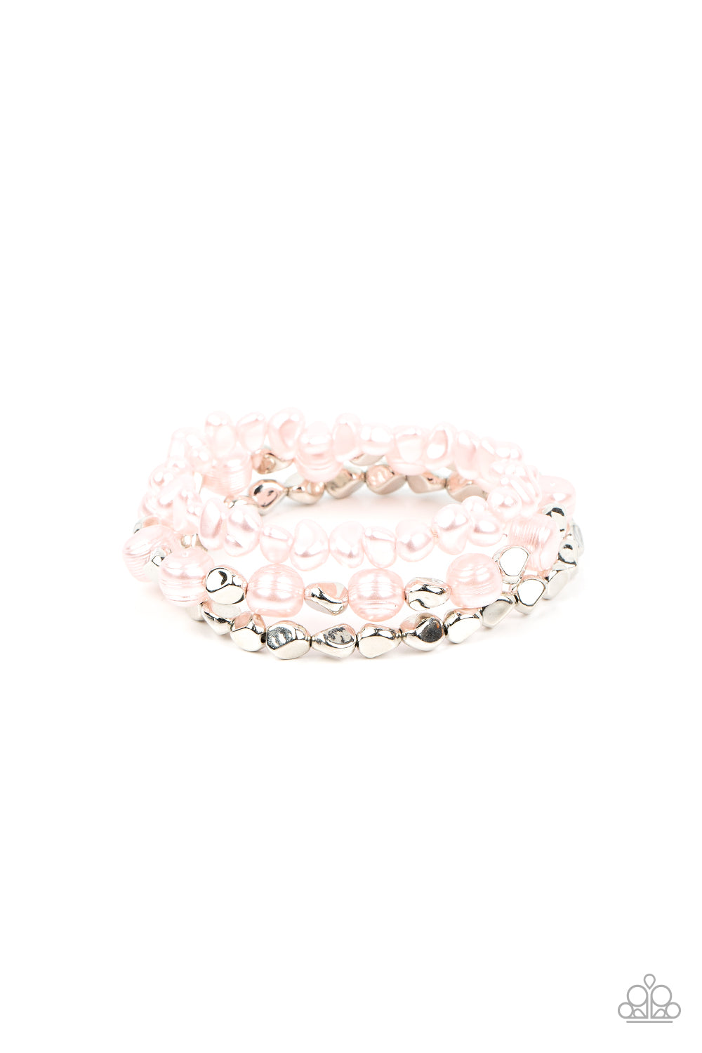 Paparazzi Shoreside Soiree - Pink Bracelet