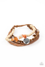 Load image into Gallery viewer, Paparazzi Treetop Trail Guide - Orange Bracelet
