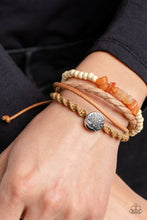 Load image into Gallery viewer, Paparazzi Treetop Trail Guide - Orange Bracelet
