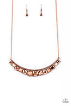 Load image into Gallery viewer, Paparazzi The Only SMOKE-SHOW in Town - Copper Necklace
