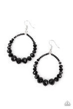 Load image into Gallery viewer, Paparazzi Astral Aesthetic - Black Earring
