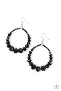 Paparazzi Astral Aesthetic - Black Earring
