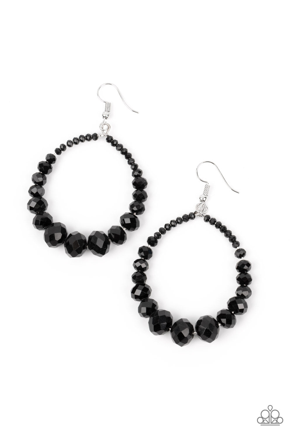 Paparazzi Astral Aesthetic - Black Earring