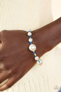 Paparazzi Coastline - Blue Bracelet