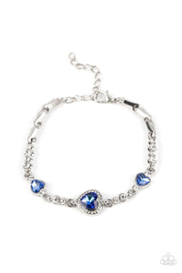 Paparazzi Amor Actually - Blue Bracelet