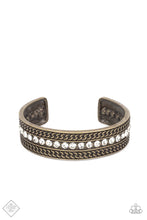 Load image into Gallery viewer, Paparazzi Grit Goals - Brass Bracelet
