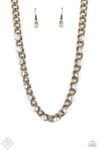 Load image into Gallery viewer, Paparazzi Major Moxie - Brass Neklace
