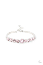 Load image into Gallery viewer, Paparazzi Lusty Luster - Pink Bracelet
