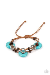 Paparazzi Quarry Quandary - Turquoise Bracelet