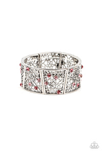 Paparazzi Spring Greetings - Pink Bracelet