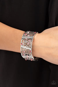 Paparazzi Spring Greetings - Pink Bracelet