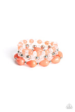 Load image into Gallery viewer, Paparazzi Beachside Brunch - Orange Bracelet
